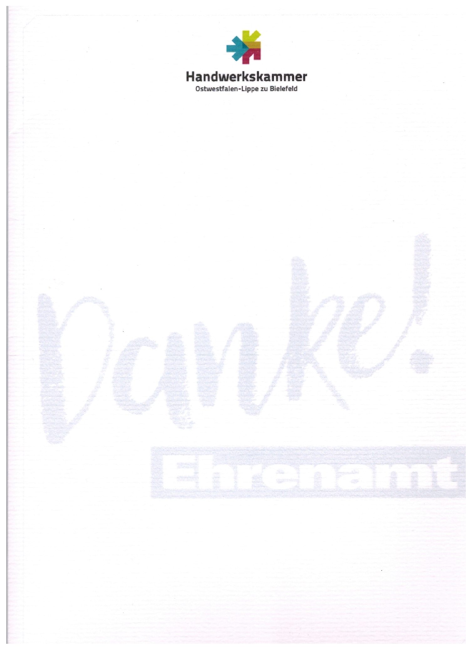 Ehrenamt Danke HWK OWL